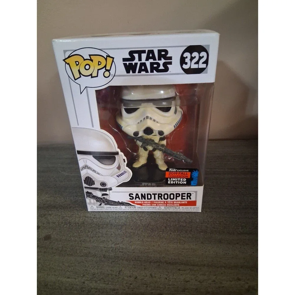 NIB Funko POP! Star Wars Sandtrooper Vinyl Figure #322